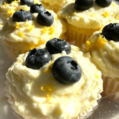 Hutton Farm Blueberry Cupcakes